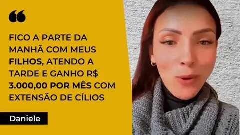 Depoimento em video Daniele