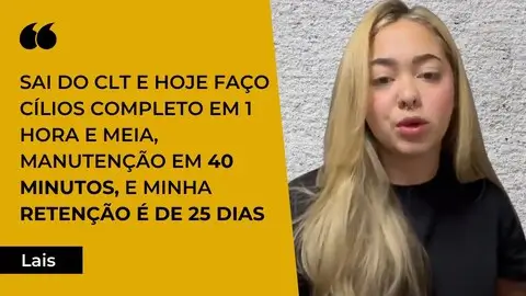 Depoimento em video lais